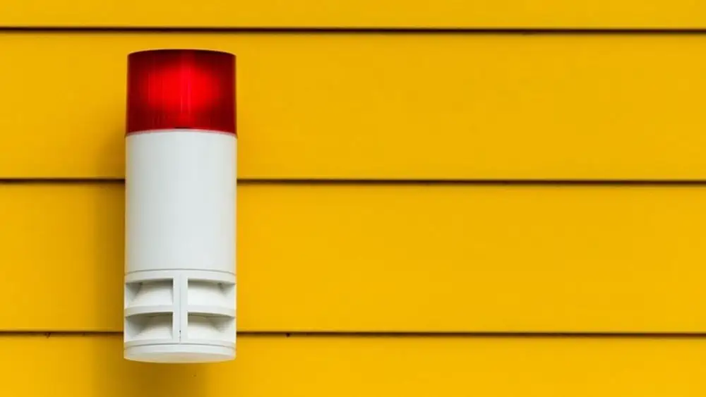 Alarm met lamp
