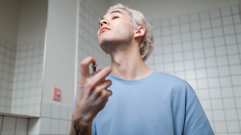 man die parfum opspuit