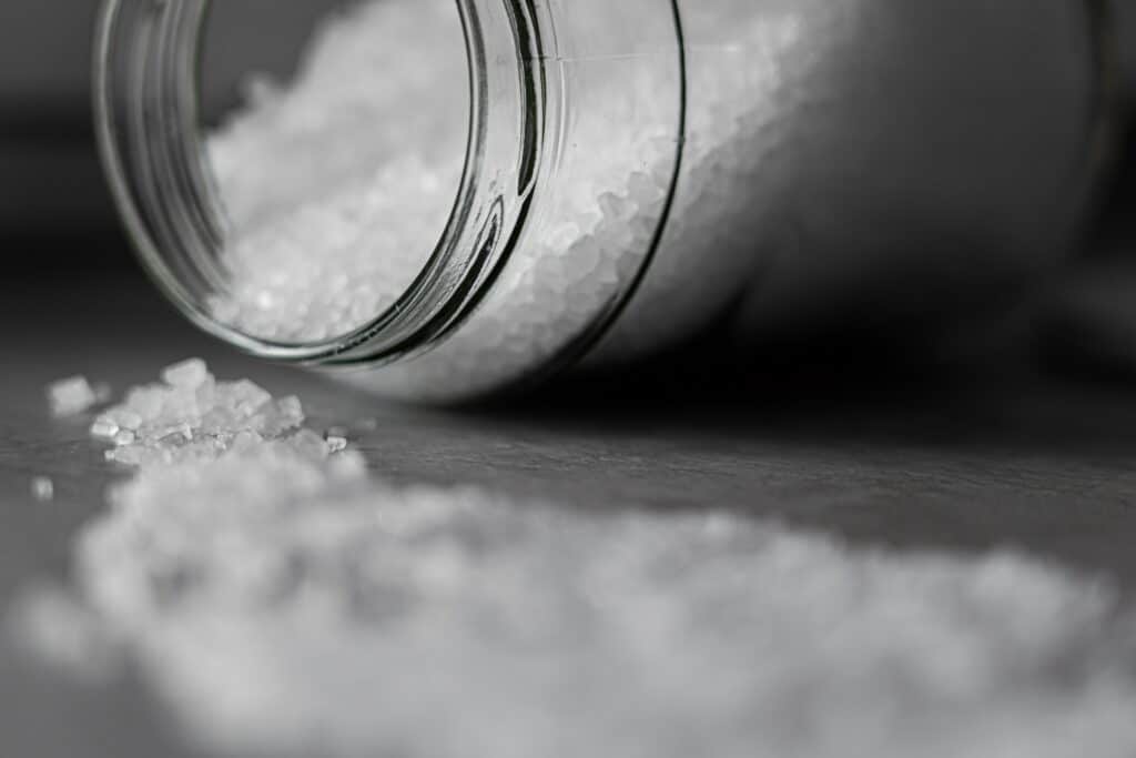 zout gebruiken om schoon te maken